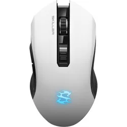 Sharkoon Skiller SGM3 Ασύρματο RGB Gaming Ποντίκι 6000 DPI Λευκό
