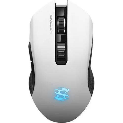 Sharkoon Skiller SGM3 Ασύρματο RGB Gaming Ποντίκι 6000 DPI Λευκό