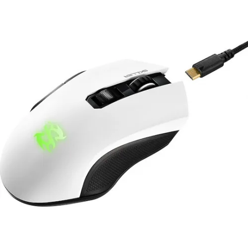 Sharkoon Skiller SGM3 Ασύρματο RGB Gaming Ποντίκι 6000 DPI Λευκό
