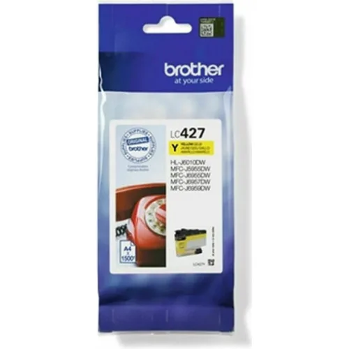 Brother LC427 Γνήσιο Μελάνι Εκτυπωτή InkJet Κίτρινο (LC-427Y)
