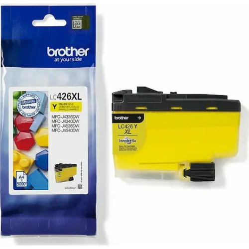 Brother LC426XL Γνήσιο Μελάνι Εκτυπωτή InkJet Κίτρινο (LC-426XLY)