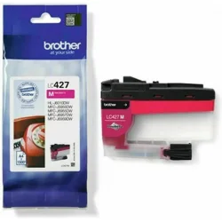 Brother LC427 Γνήσιο Μελάνι Εκτυπωτή InkJet Ματζέντα (LC-427M)