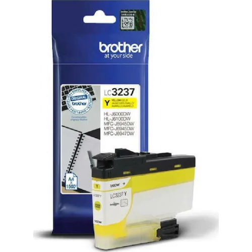 Brother LC-3237 Γνήσιο Μελάνι Εκτυπωτή InkJet Κίτρινο (LC-3237Y)