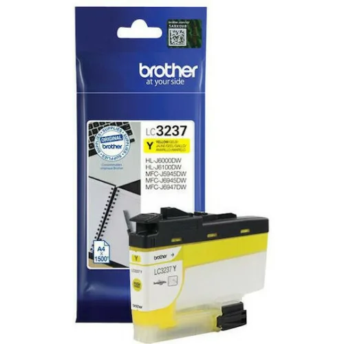 Brother LC-3237 Γνήσιο Μελάνι Εκτυπωτή InkJet Κίτρινο (LC-3237Y)