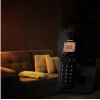 Panasonic KX-TGC250 Ασύρματο Τηλέφωνο με Ελληνικό Μενού Μαύρο
