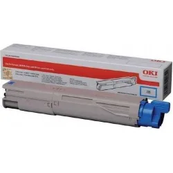 OKI 45862816 Cyan Toner Γνήσιο Toner Laser Εκτυπωτή Κυανό High Capacity 10000 Σελίδων (45862816)