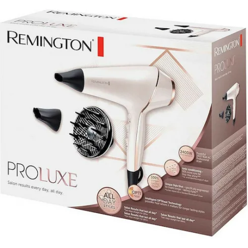 Remington Proluxe Ionic Επαγγελματικό Πιστολάκι Μαλλιών με Φυσούνα 2400W