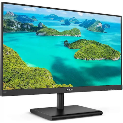Philips E-Line 275E1S IPS Monitor 27" QHD 2560x1440 με Χρόνο Απόκρισης 4ms GTG