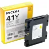 Ricoh GC41Y Γνήσιο Μελάνι Εκτυπωτή InkJet Κίτρινο (405764)