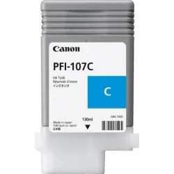 Canon PFI-107 Γνήσιο Μελάνι Εκτυπωτή InkJet Κυανό (6706B001)