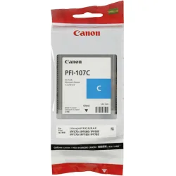 Canon PFI-107 Γνήσιο Μελάνι Εκτυπωτή InkJet Κυανό (6706B001)