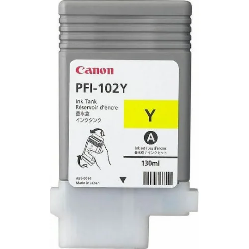 Canon PFI-120 Γνήσιο Μελάνι Εκτυπωτή InkJet Κίτρινο (2888C001)