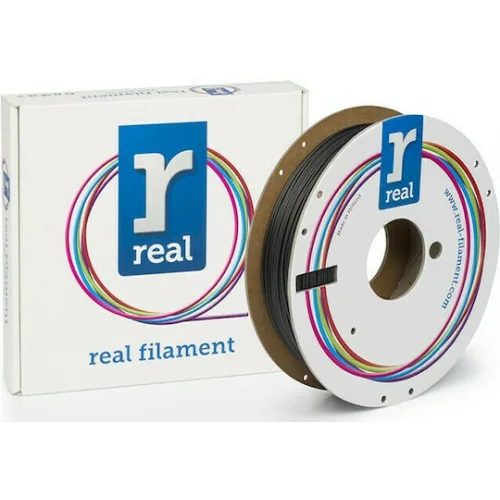 Real Filament PETG 3D Printer Filament 1.75mm Μαύρο 0.5kg (Spool) Real Filament PETG 3D Printer Filament 1.75mm Μαύρο 0.5kg (Spool)