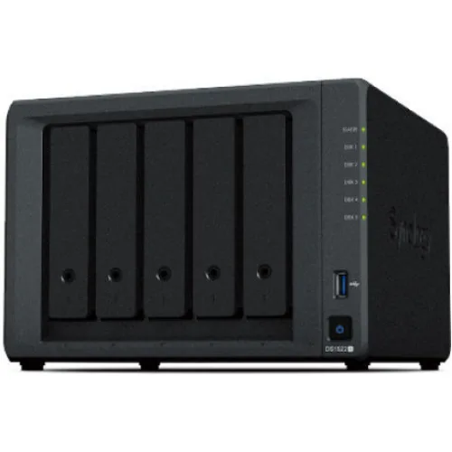 Synology DiskStation DS1522+ NAS Tower με 5 θέσεις για HDD/M.2/SSD και 4 θύρες Ethernet