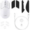 HyperX Pulsefire Haste 2 Ασύρματο RGB Gaming Ποντίκι 26000 DPI Λευκό