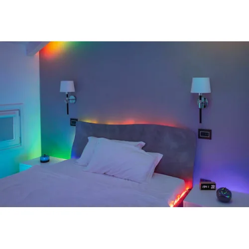 Twinkly Smart Ταινία LED Line Extension 220V RGB Φως 1.5m με Τροφοδοτικό