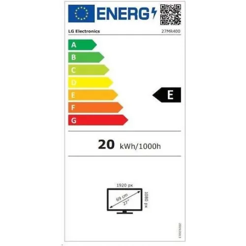 LG 27MR400-B IPS Monitor 27" FHD 1920x1080 με Χρόνο Απόκρισης 5ms GTG