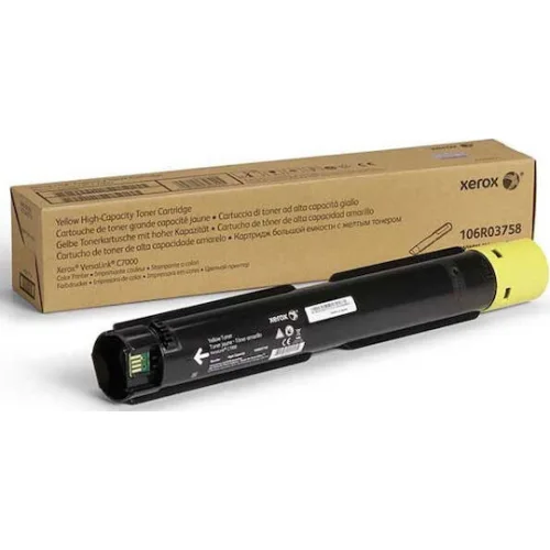Xerox 106R03766 Γνήσιο Toner Laser Εκτυπωτή Κίτρινο High Capacity 8000 Σελίδων