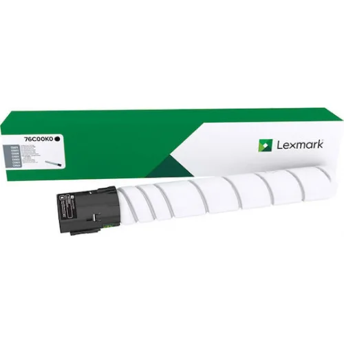 Lexmark CS/X92x Γνήσιο Toner Laser Εκτυπωτή Μαύρο 18500 Σελίδων (76C00K0)