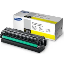 Samsung CLT-Y506L Γνήσιο Toner Laser Εκτυπωτή Κίτρινο High Yield 3500 Σελίδων (SU515A)