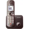 Panasonic KX-TG6851 Ασύρματο Τηλέφωνο με Ελληνικό Μενού Καφέ