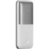 Baseus Bipow Pro Power Bank 10000mAh 20W με 2 Θύρες USB-A και Θύρα USB-C Λευκό