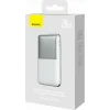 Baseus Bipow Pro Power Bank 10000mAh 20W με 2 Θύρες USB-A και Θύρα USB-C Λευκό