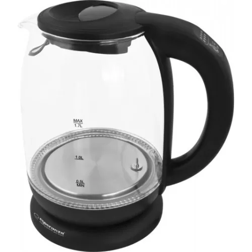 Esperanza Kettle 1.7lt 2200W Black (EKK027) (ESPEKK027)