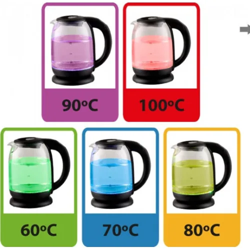 Esperanza Kettle 1.7lt 2200W Black (EKK027) (ESPEKK027)