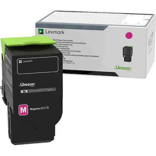 Lexmark C2320M0 Γνήσιο Toner Laser Εκτυπωτή Ματζέντα Return Program 1000 Σελίδων