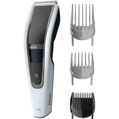 Philips Series 5000 Επαναφορτιζόμενη Κουρευτική Μηχανή Λευκή HC5610/15