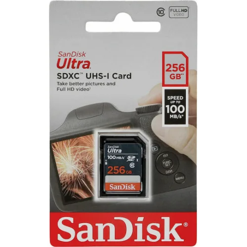 Sandisk Ultra Lite SDXC 256GB Class 10 UHS-I