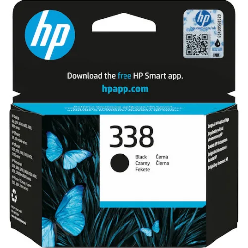 HP 338 Γνήσιο Μελάνι Εκτυπωτή InkJet Μαύρο (C8765EE)