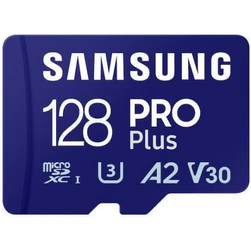 Samsung PRO Plus SDXC 128GB Class 10 U3 V30 UHS-I με USB Reader