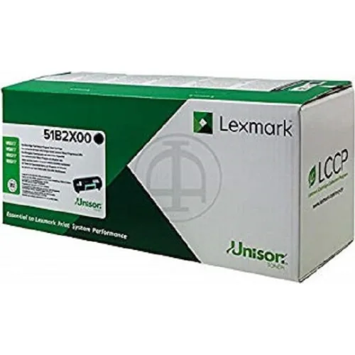 Lexmark 51B2X00 Γνήσιο Toner Laser Εκτυπωτή Μαύρο Extra High Yield 20000 Σελίδων