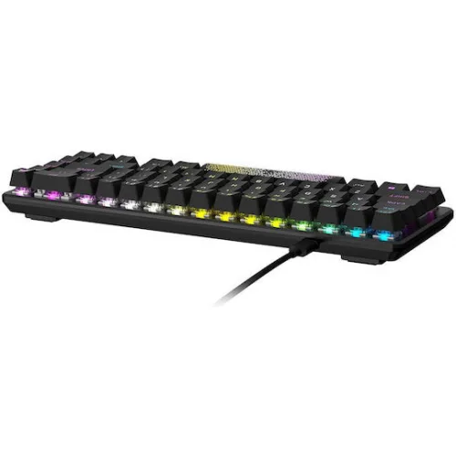 Corsair K65 Pro Mini Οπτικό Gaming Πληκτρολόγιο 65% με Corsair OPX διακόπτες και RGB φωτισμό (Αγγλικό US)