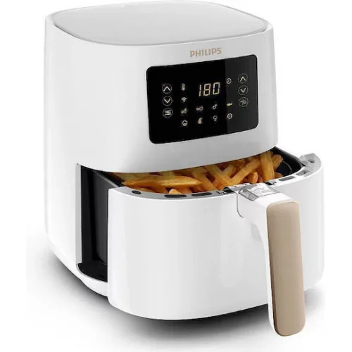 Philips Air Fryer με Wi-Fi 4.1lt Λευκό HD9255/30