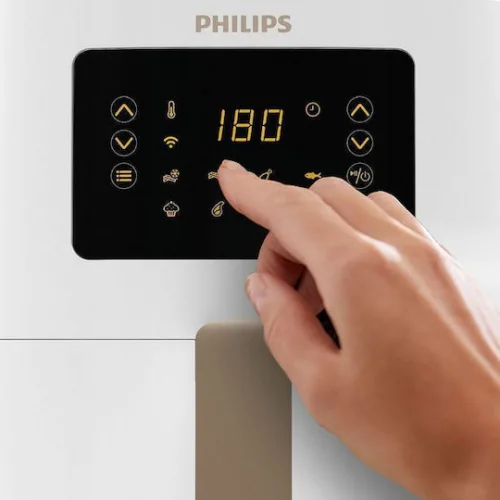 Philips Air Fryer με Wi-Fi 4.1lt Λευκό HD9255/30