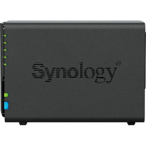 Synology DiskStation DS224+ NAS Tower με 2 θέσεις για HDD/SSD και 2 θύρες Ethernet