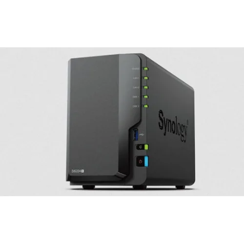 Synology DiskStation DS224+ NAS Tower με 2 θέσεις για HDD/SSD και 2 θύρες Ethernet