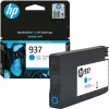 HP 937 Γνήσιο Μελάνι Εκτυπωτή InkJet Κυανό (4S6W2NE)