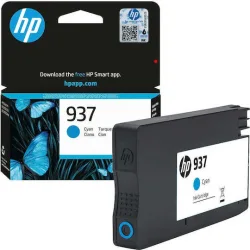 HP 937 Γνήσιο Μελάνι Εκτυπωτή InkJet Κυανό (4S6W2NE)