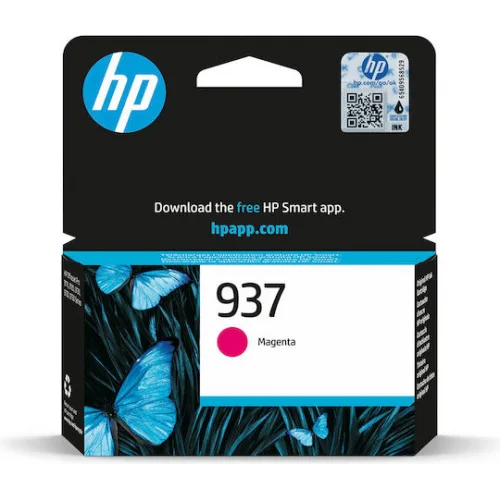 HP 937 Γνήσιο Μελάνι Εκτυπωτή InkJet Ματζέντα (4S6W3NE)