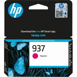 HP 937 Γνήσιο Μελάνι Εκτυπωτή InkJet Ματζέντα (4S6W3NE)