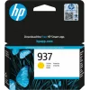 HP 937 Γνήσιο Μελάνι Εκτυπωτή InkJet Κίτρινο (4S6W4NE)