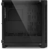 Sharkoon Elite Shark CA200G Gaming Midi Tower Κουτί Υπολογιστή με Πλαϊνό Παράθυρο και RGB Φωτισμό Μαύρο