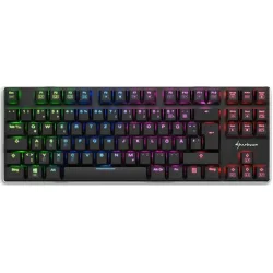 Sharkoon PureWriter TKL RGB Gaming Μηχανικό Πληκτρολόγιο Tenkeyless με Kailh Red διακόπτες και RGB φωτισμό (Αγγλικό US) Sharkoon PureWriter TKL RGB Gaming Μηχανικό Πληκτρολόγιο Tenkeyless με Kailh Red διακόπτες και RGB φωτισμό (Αγγλικό US)