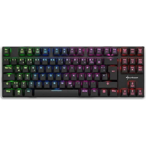 Sharkoon PureWriter TKL RGB Gaming Μηχανικό Πληκτρολόγιο Tenkeyless με Kailh Red διακόπτες και RGB φωτισμό (Αγγλικό US) Sharkoon PureWriter TKL RGB Gaming Μηχανικό Πληκτρολόγιο Tenkeyless με Kailh Red διακόπτες και RGB φωτισμό (Αγγλικό US)