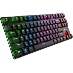 Sharkoon PureWriter TKL RGB Gaming Μηχανικό Πληκτρολόγιο Tenkeyless με Kailh Blue διακόπτες και RGB φωτισμό (Αγγλικό US) Sharkoon PureWriter TKL RGB Gaming Μηχανικό Πληκτρολόγιο Tenkeyless με Kailh Blue διακόπτες και RGB φωτισμό (Αγγλικό US)