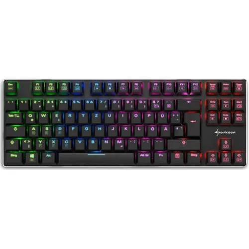 Sharkoon PureWriter TKL RGB Gaming Μηχανικό Πληκτρολόγιο Tenkeyless με Kailh Blue διακόπτες και RGB φωτισμό (Αγγλικό US) Sharkoon PureWriter TKL RGB Gaming Μηχανικό Πληκτρολόγιο Tenkeyless με Kailh Blue διακόπτες και RGB φωτισμό (Αγγλικό US)